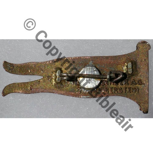 095  1961.67 A1116NH SPA.95 1eDRILLE GC.1.3 LAHR  KLEIN u QUENZER 2Anneaux Dos lisse irreg Src.olivier450 117Eur(x5) 